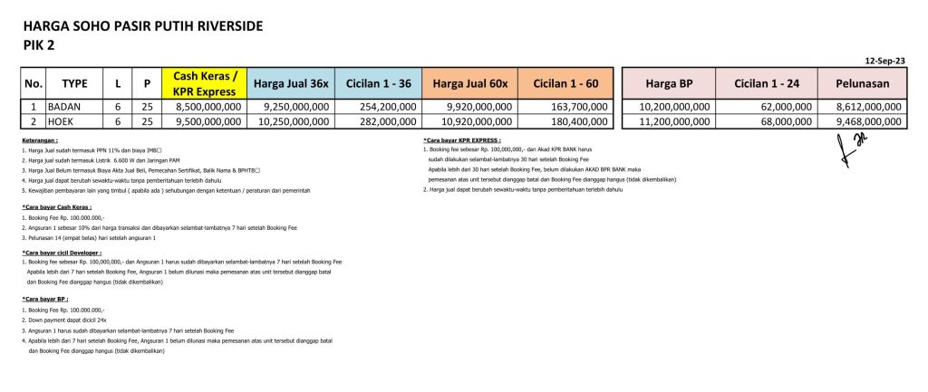 SOHO-RIVERSIDE-BOULEVARD-PIK2-PRICELIST-20231023